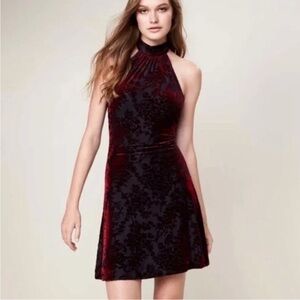 open lace back dress Dress The Population Lyla Dress - Blue